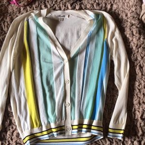 DVF light cardigan.  Size L
